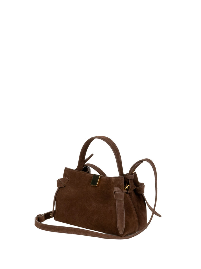 Yuzefi Bags Brown Suede