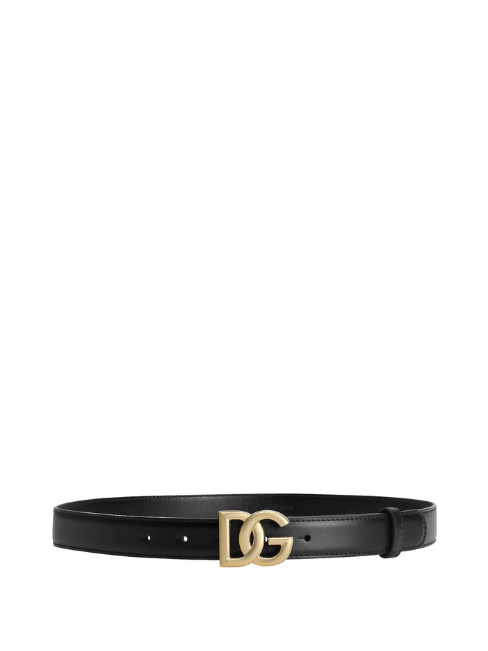 Dolce & Gabbana Belts Black Leather