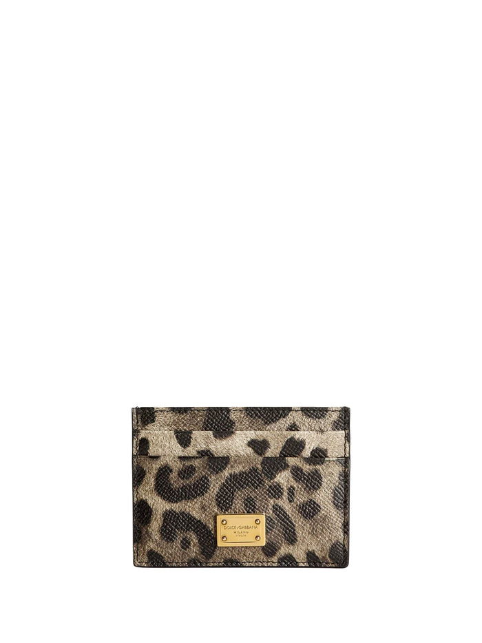 Dolce & Gabbana Wallets Stampa Leo New Leather