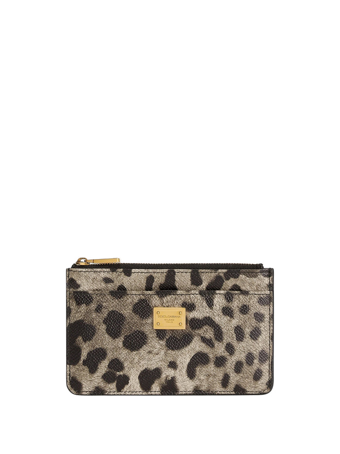 Dolce & Gabbana Wallets Stampa Leo New Leather