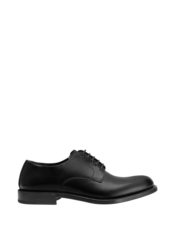Dolce & Gabbana Flat Shoes Black Leather