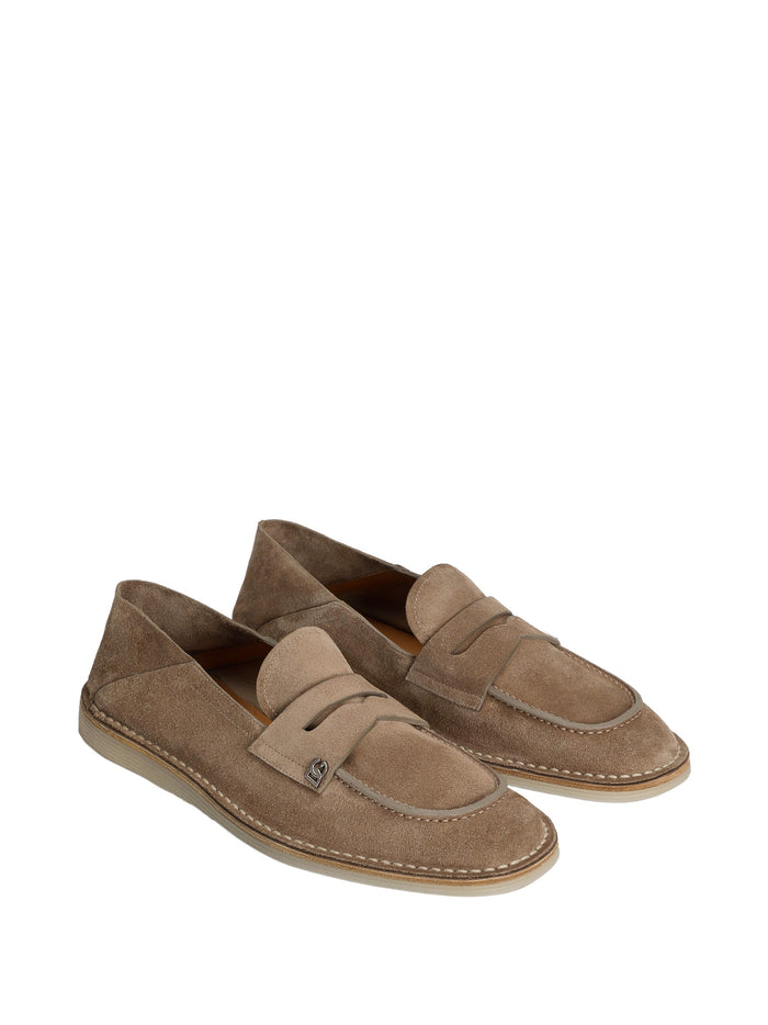 Dolce & Gabbana Sandals Brown Leather