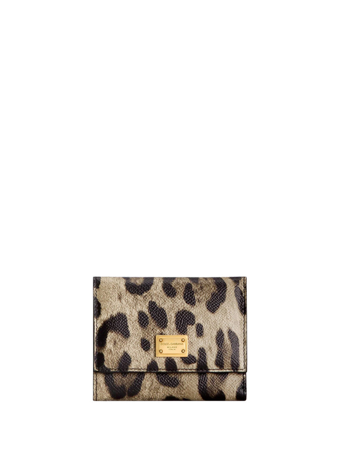 Dolce & Gabbana Wallets Stampa Leo New Leather