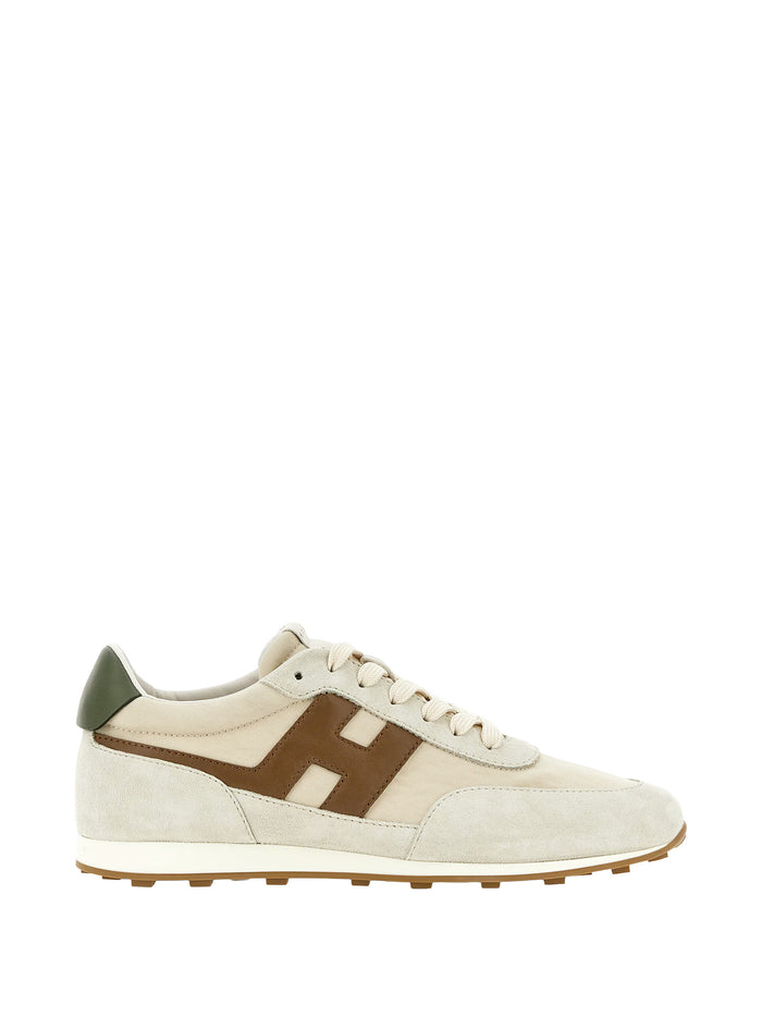 Hogan Sneakers Panna Fango Leather