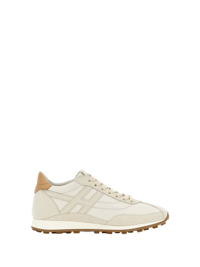 Hogan Sneakers Panna Beige Leather