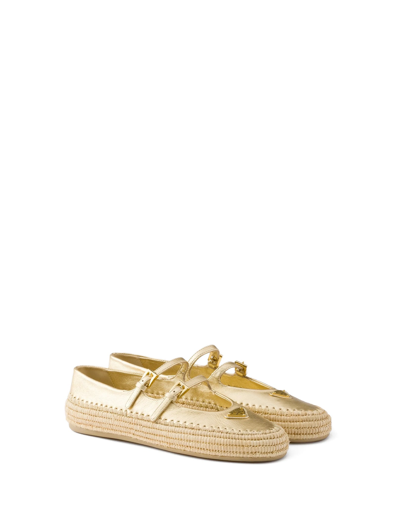 Prada Flat Shoes Grey Lamb