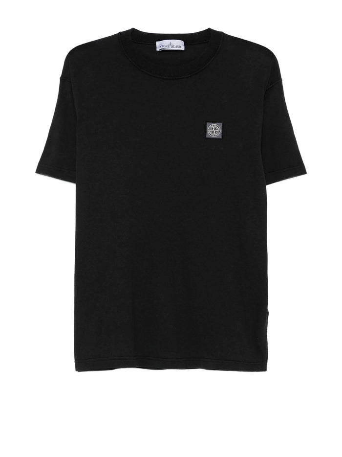 Stone Island T-shirts and Polos Black Cotone