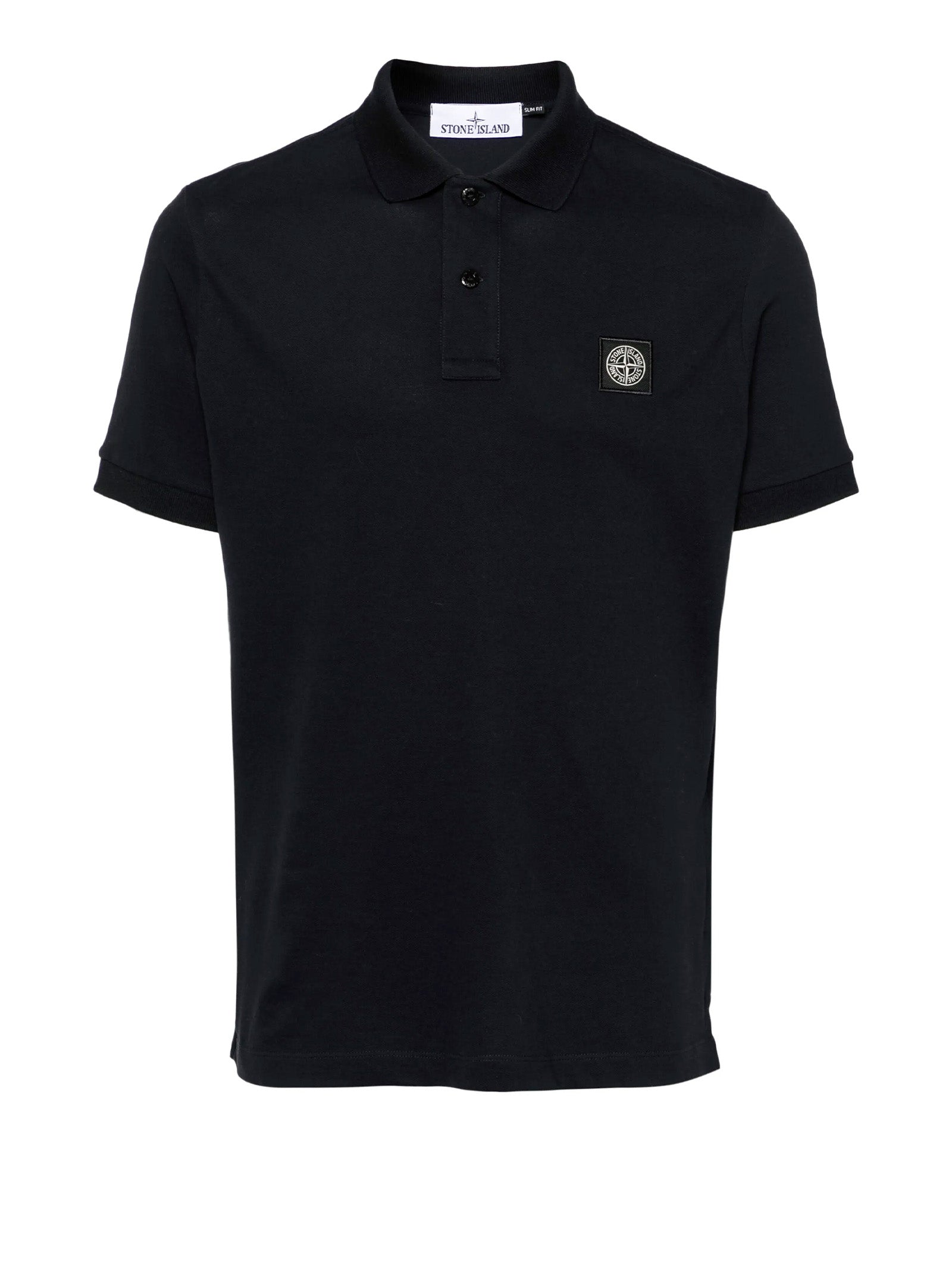Stone Island T-shirts and Polos Blue Elastan + Cotone