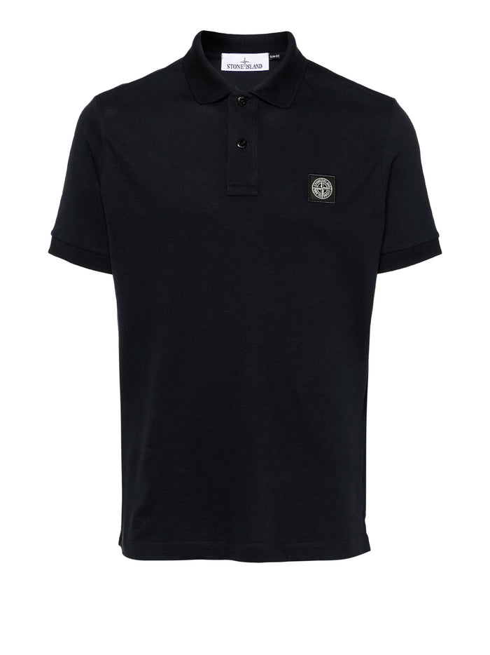 Stone Island T-shirts and Polos Blue Elastan + Cotone