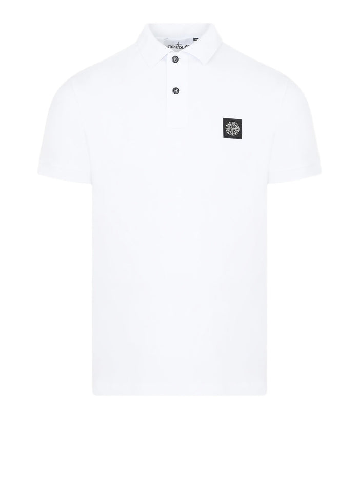 Stone Island T-shirts and Polos White Elastan + Cotone