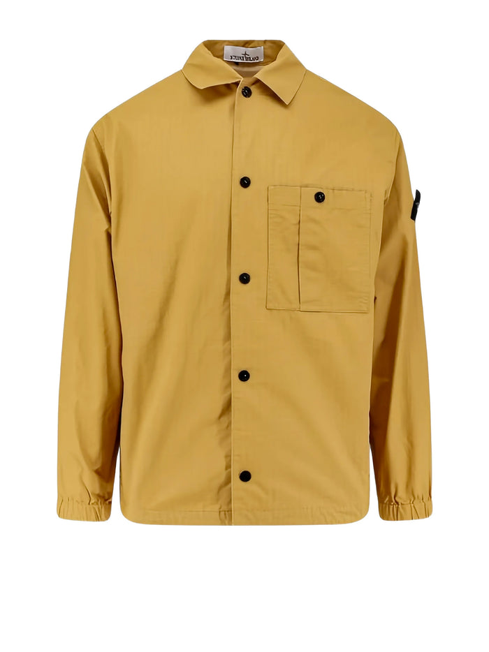 Stone Island Shirts Mustard Cotone