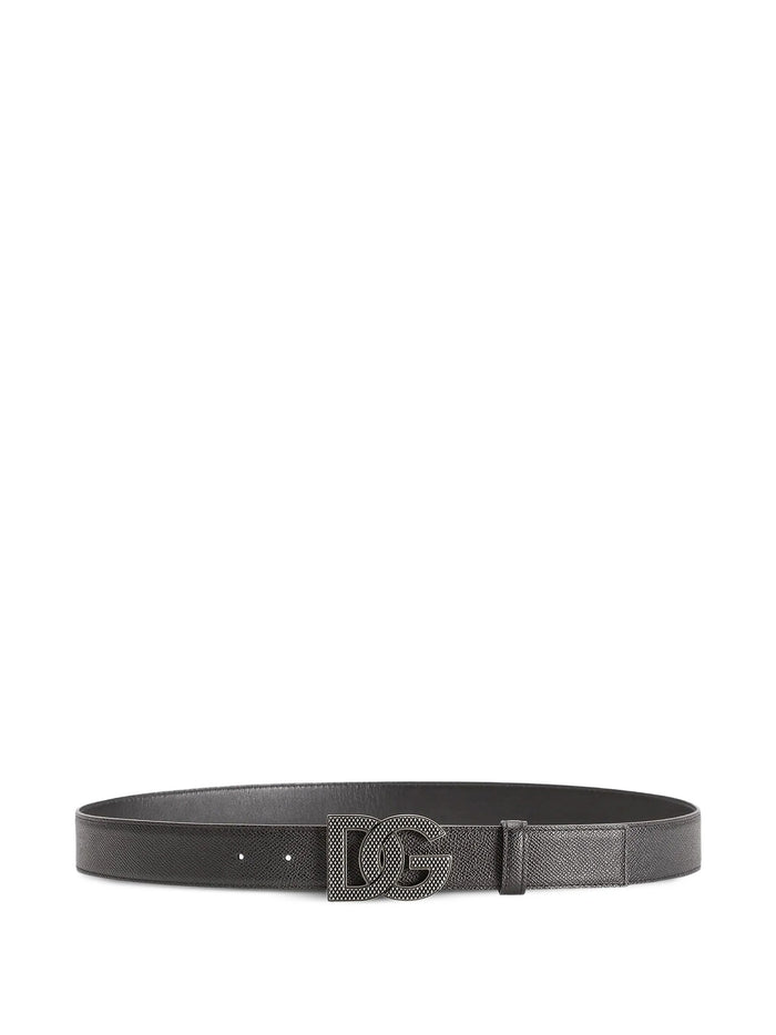 Dolce & Gabbana Belts Black Leather