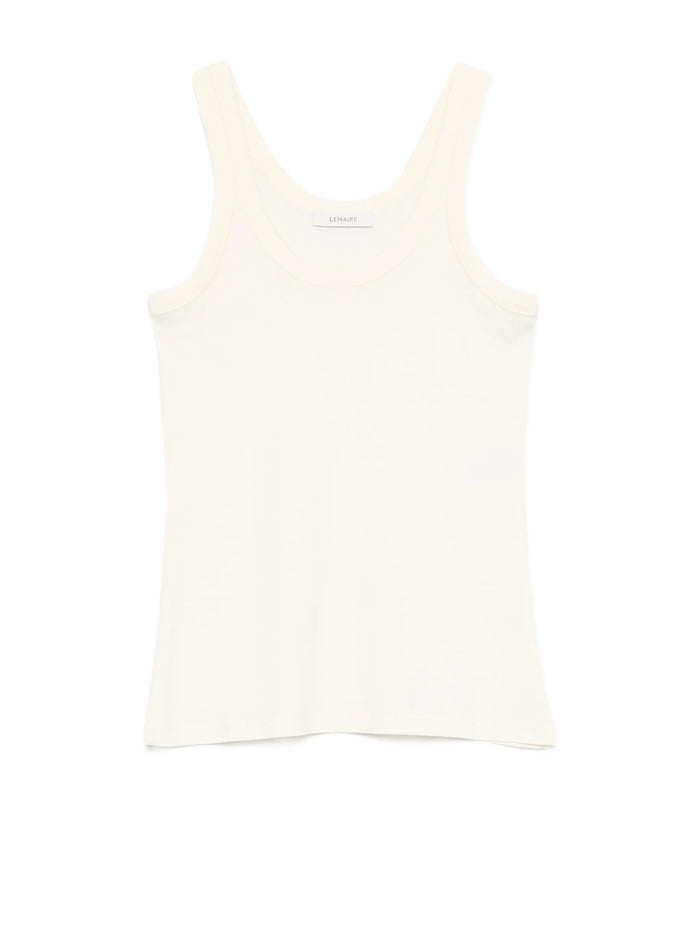 Lemaire T-Shirts And Polos Beige Cotton