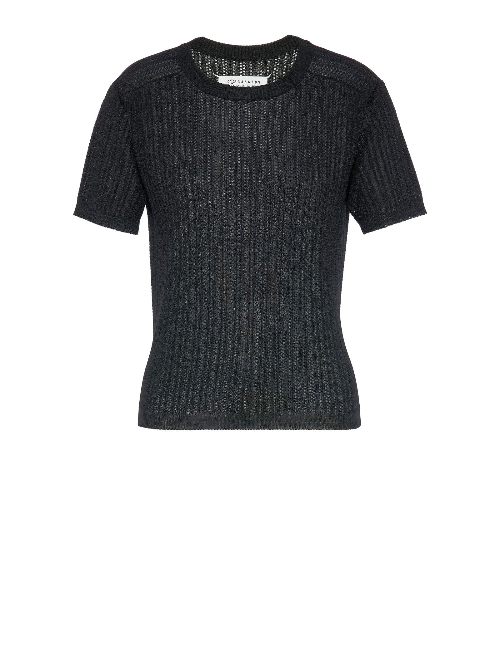 Maison Margiela T-shirts and Polos Black Rayon