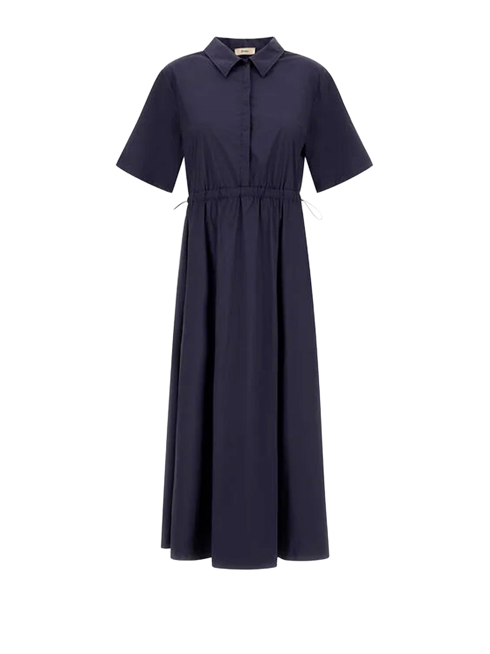 Herno Dresses Blue Polyamide Elastane