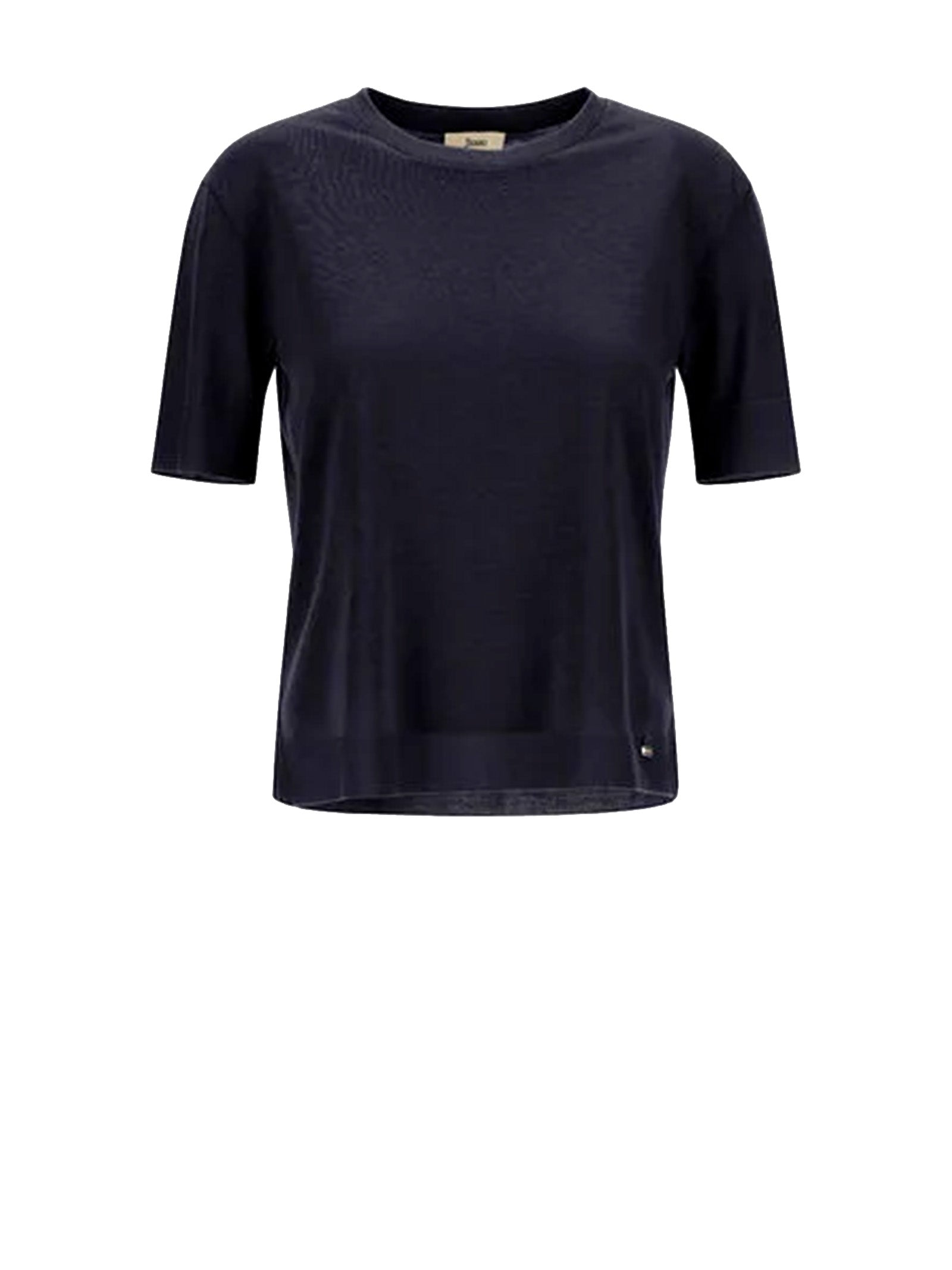 Herno T-Shirts And Polos Blue Lyocell Cotton