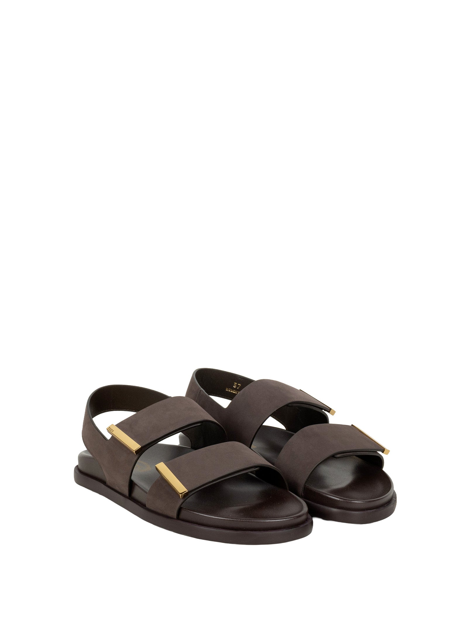 Tods Sandals Palissandro Calfskin