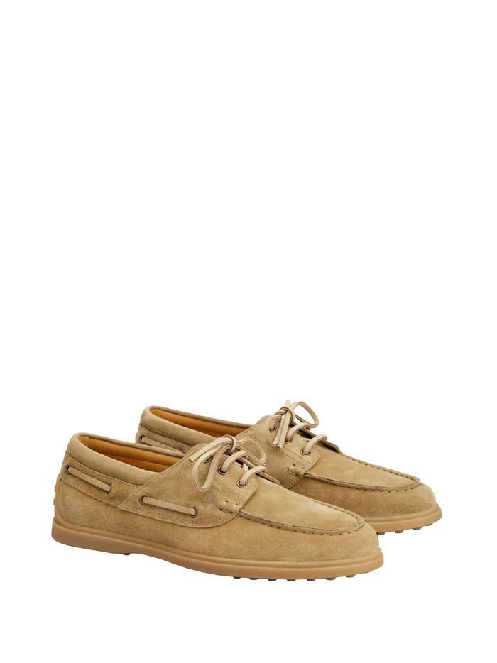Tods Flat Shoes White Calfskin