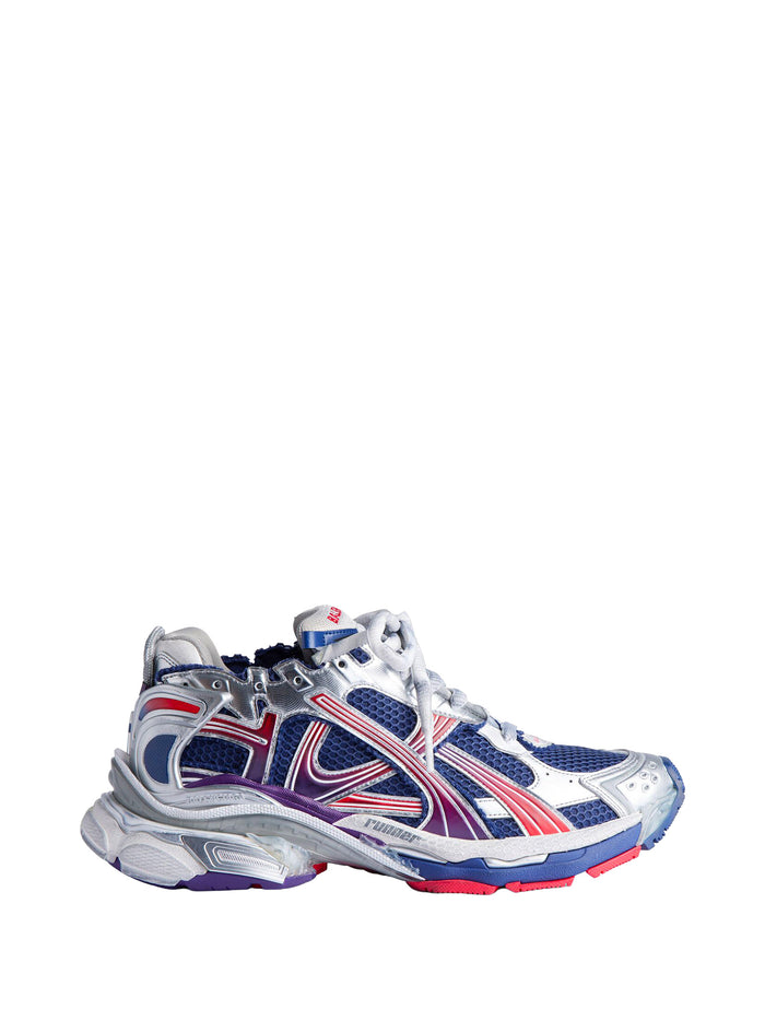Balenciaga Sneakers Navy / Red Grey Polyurethane Polyester