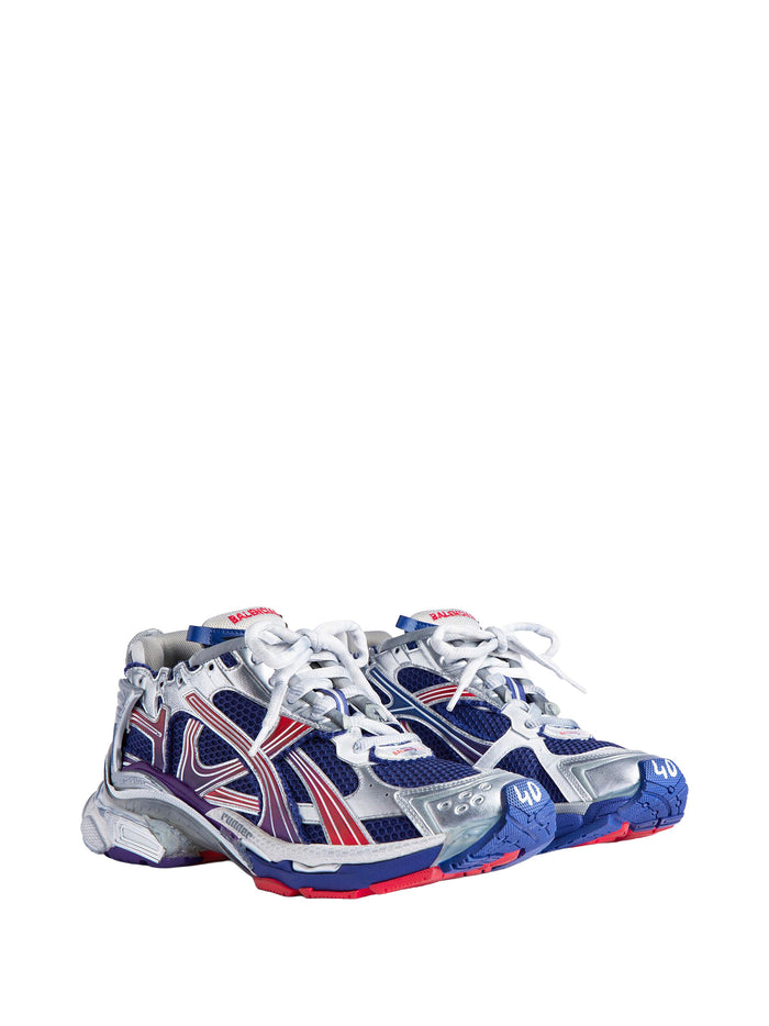 Balenciaga Sneakers Navy / Red Grey Polyurethane Polyester