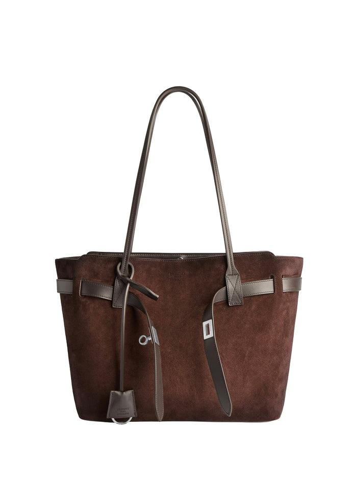 Balenciaga Bags Light Espresso Calf Leather