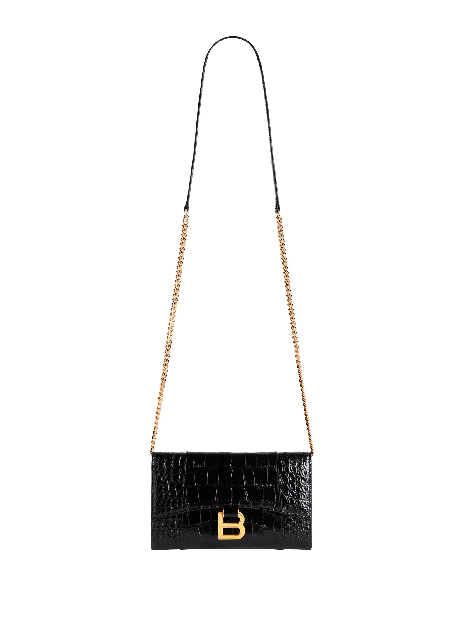 Balenciaga Bags Black Calf Leather