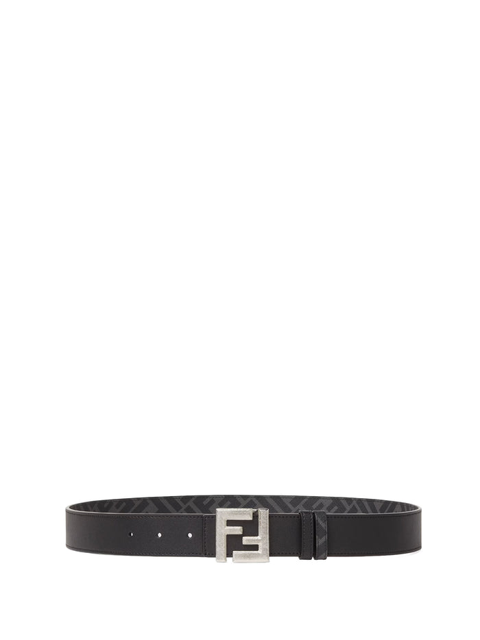 Fendi Belts Black Vit+interno:pu