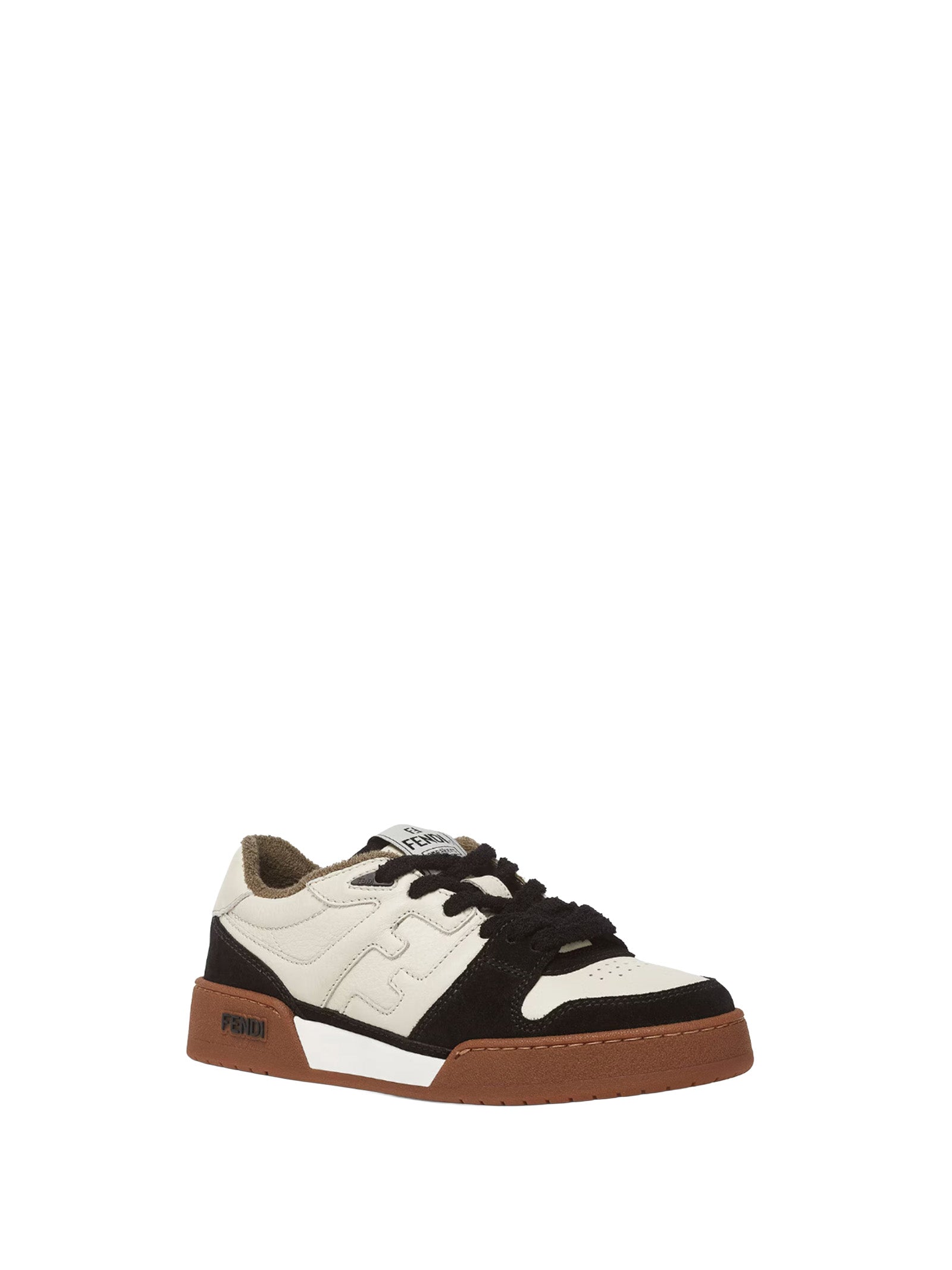 Fendi Sneakers Nero+milk+nero Vit+vit+interno:pl