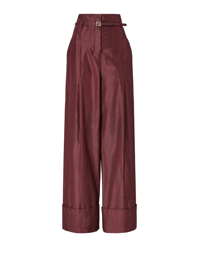 Fendi Trousers Plum