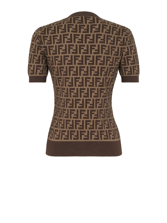 Fendi Sweaters Tobacco