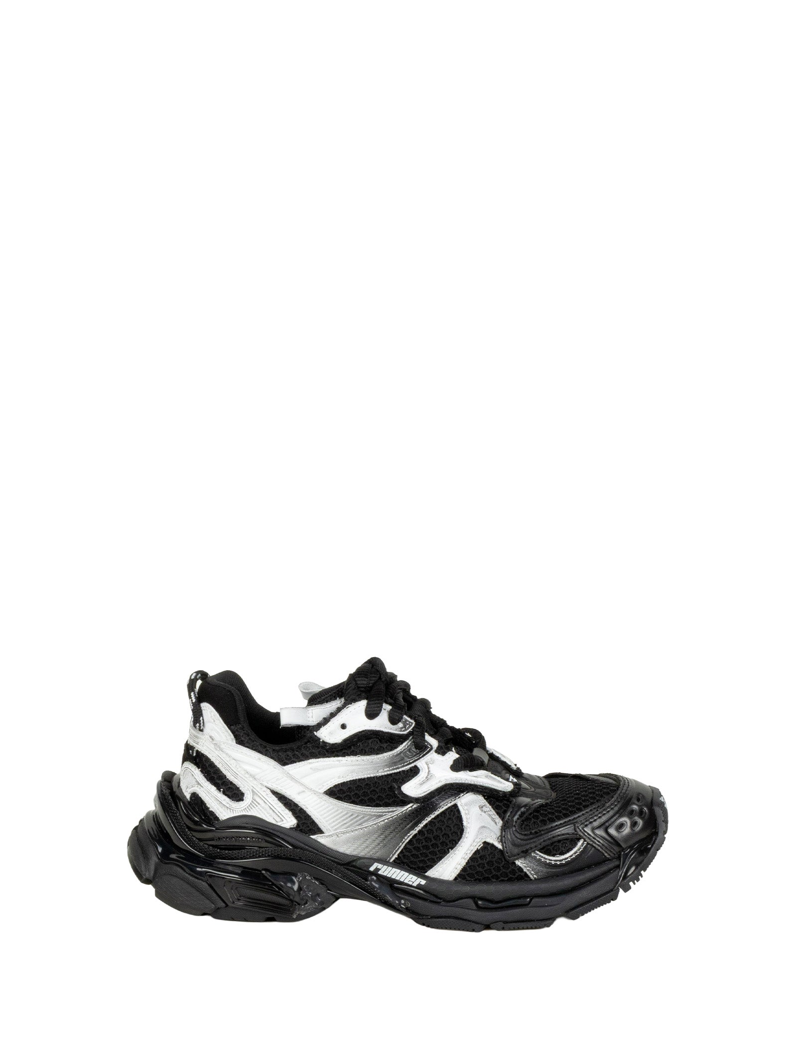 Balenciaga Sneakers Black Polyurethane Polyester