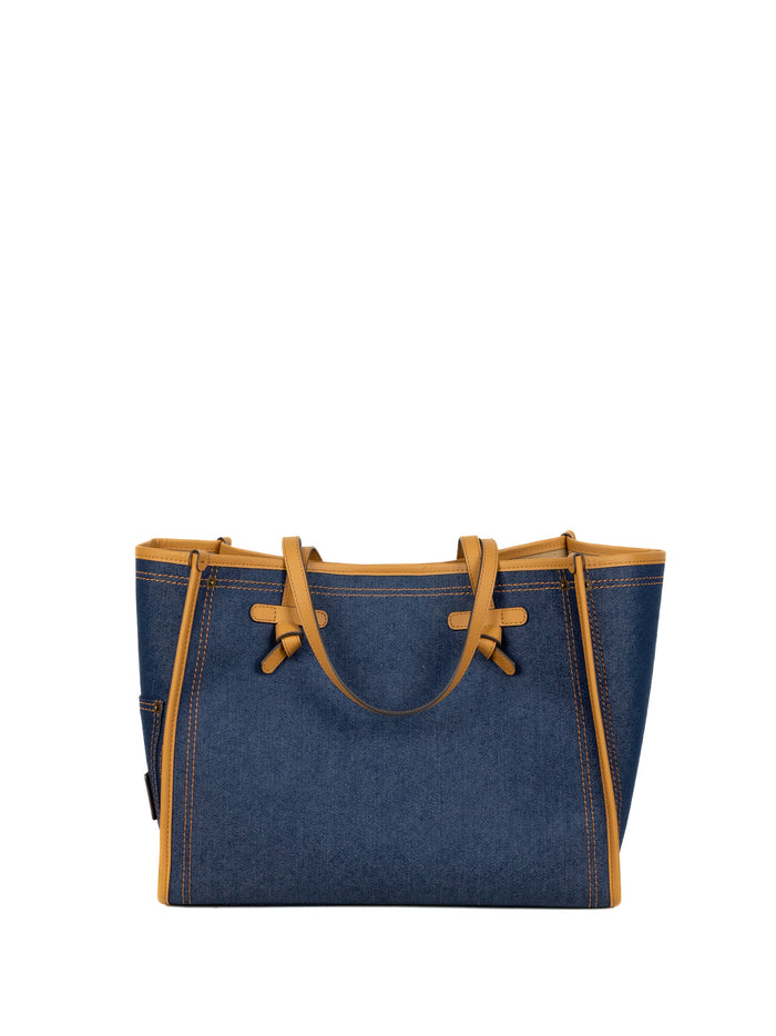 G.chiarini Marcella Bags Blue- Mou Denim / Leather