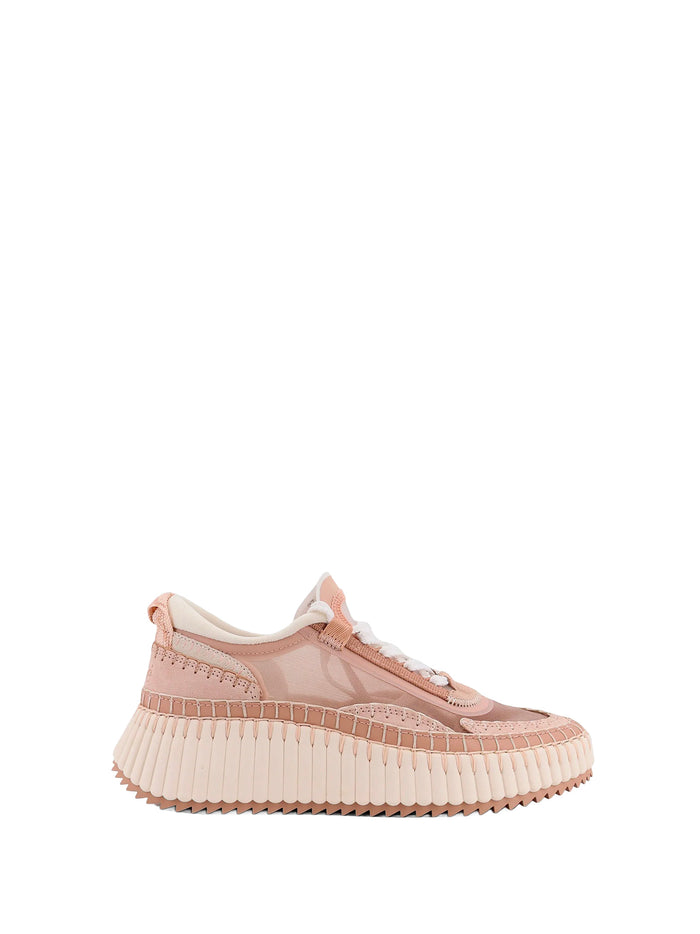 Chloè Sneakers Blushy Beige Leather