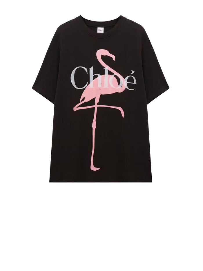 Chloè T-Shirts And Polos Ash Black