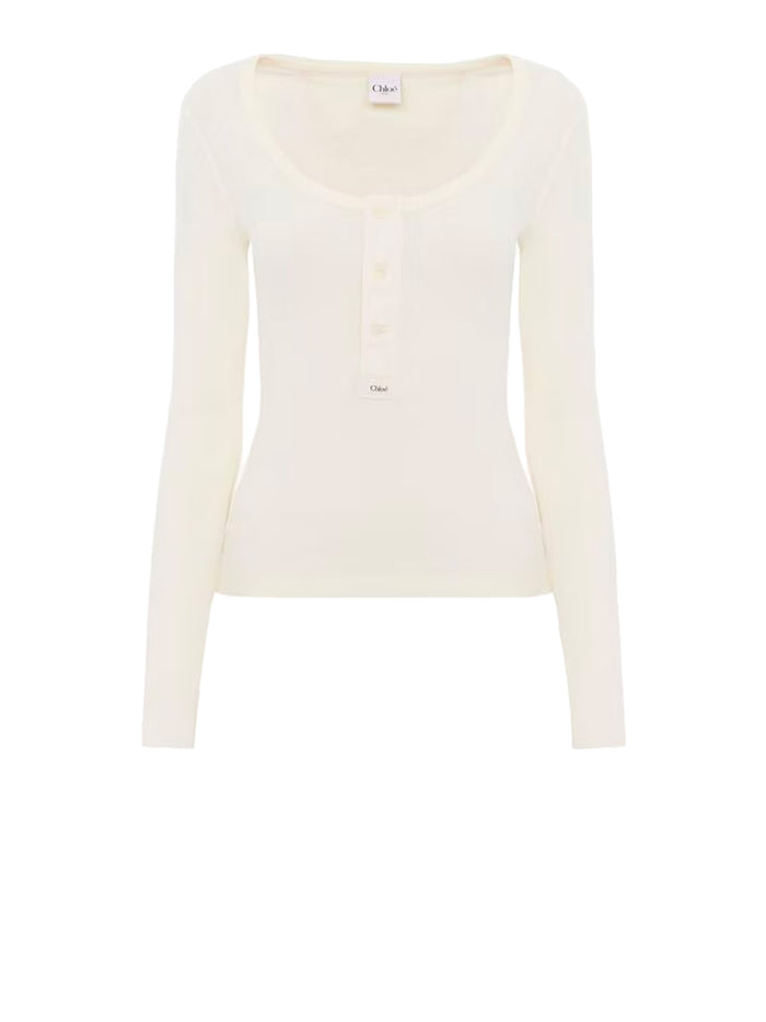 Chloè Top Iconic Milk