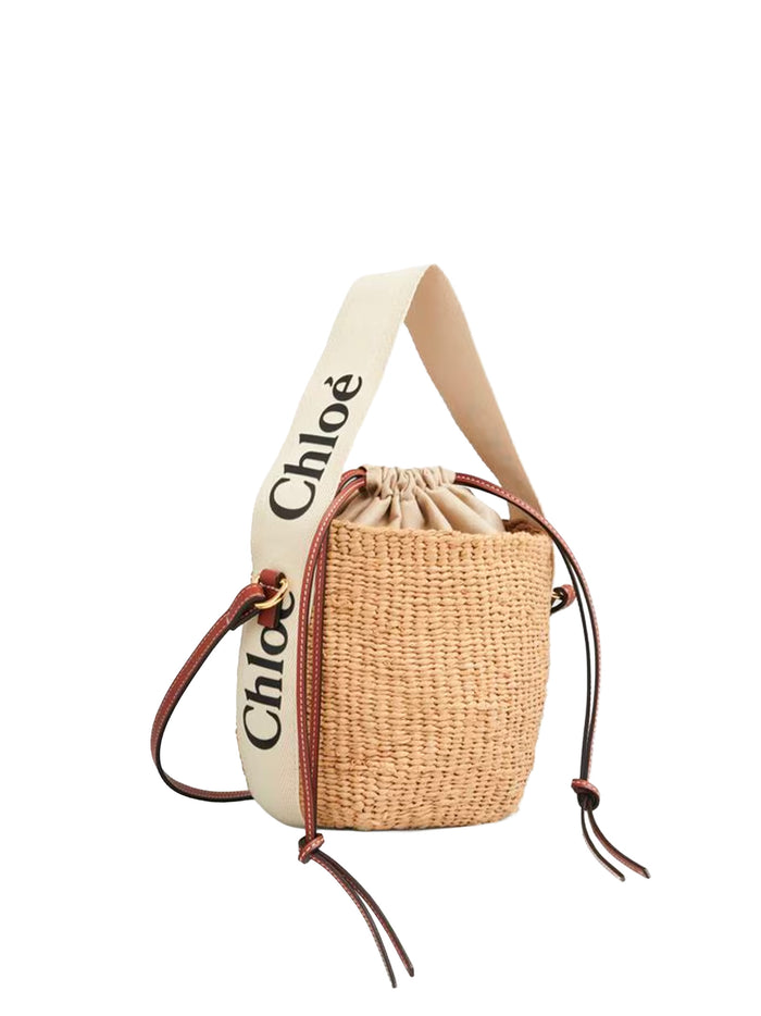 Chloè Bags White Raffia