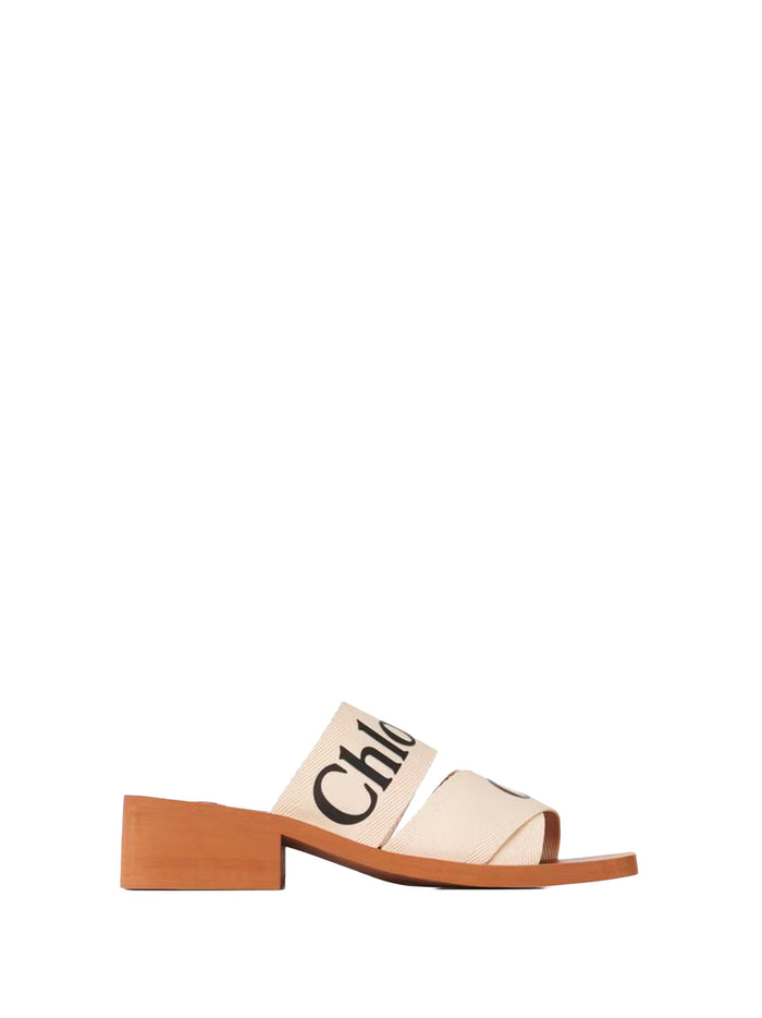 Chloè Sandals White Leather