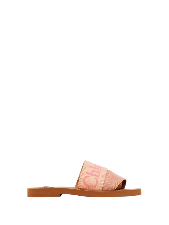 Chloè Sandals Rosewood Brown Leather