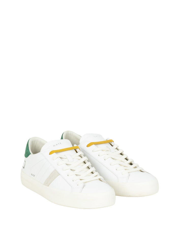 D.a.t.e. Sneakers Green Leather/suede