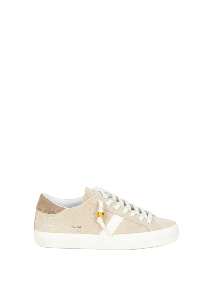 D.a.t.e. Sneakers Beige Suede