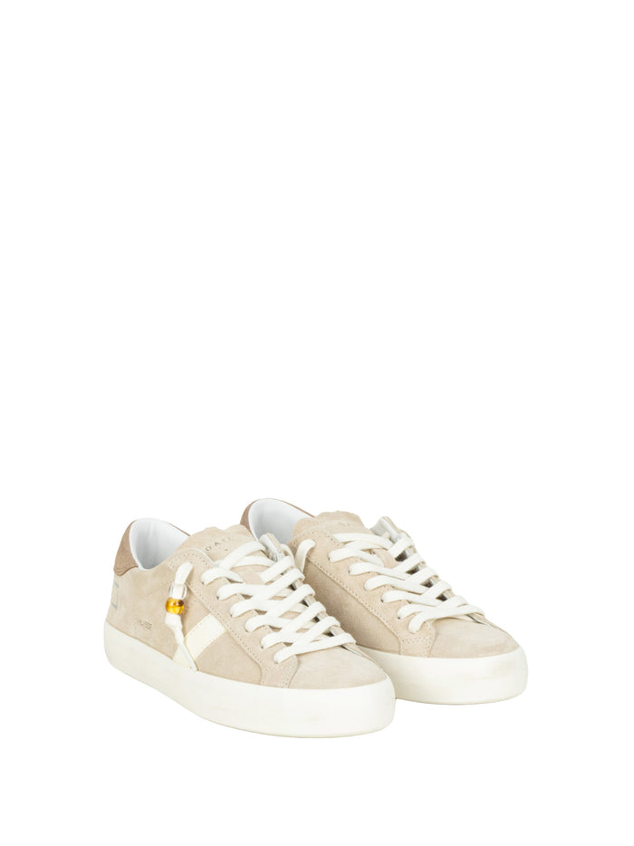 D.a.t.e. Sneakers Beige Suede