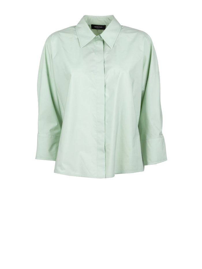 Fabiana Filippi Shirts Verde Ghirri