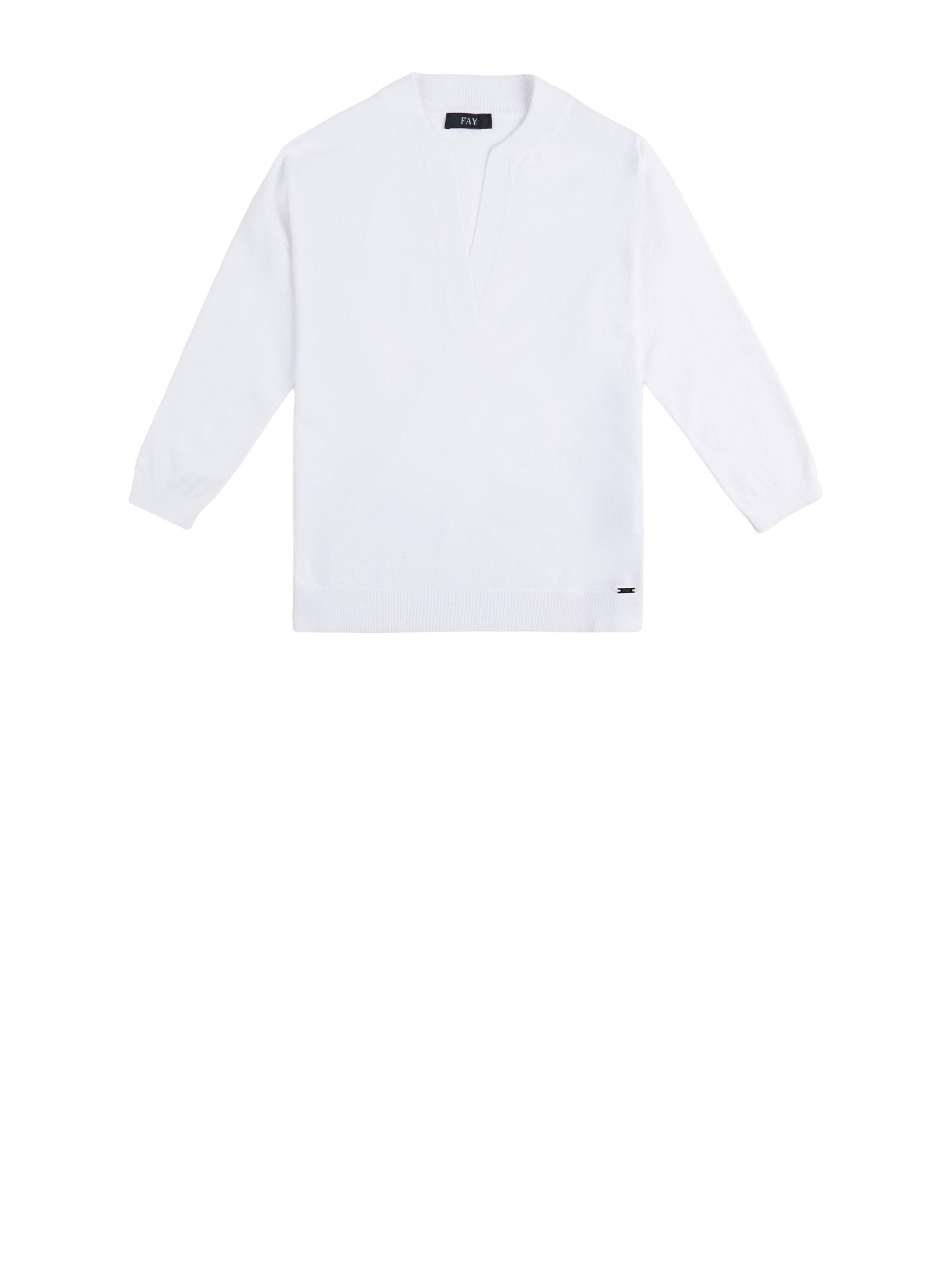 Fay Sweaters White