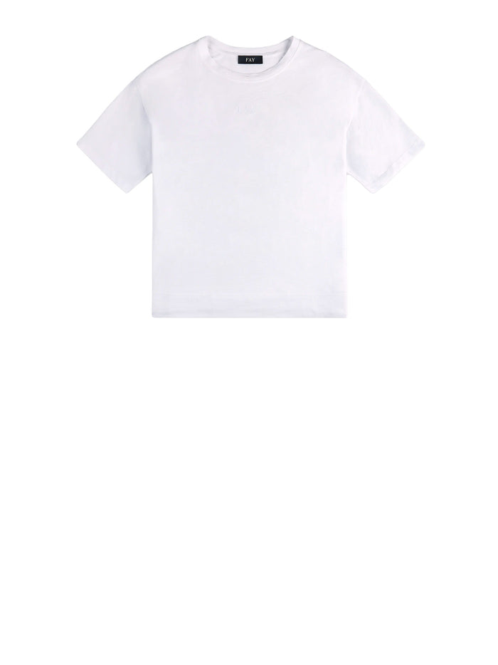 Fay T-Shirts And Polos White