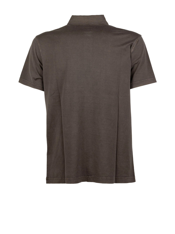 Fay T-shirts and Polos Marrone Scuro