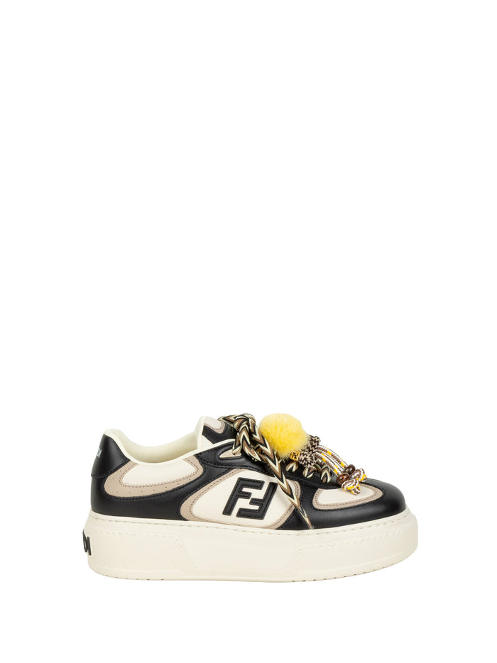 Fendi Sneakers Black Vit+vis+interno:vit