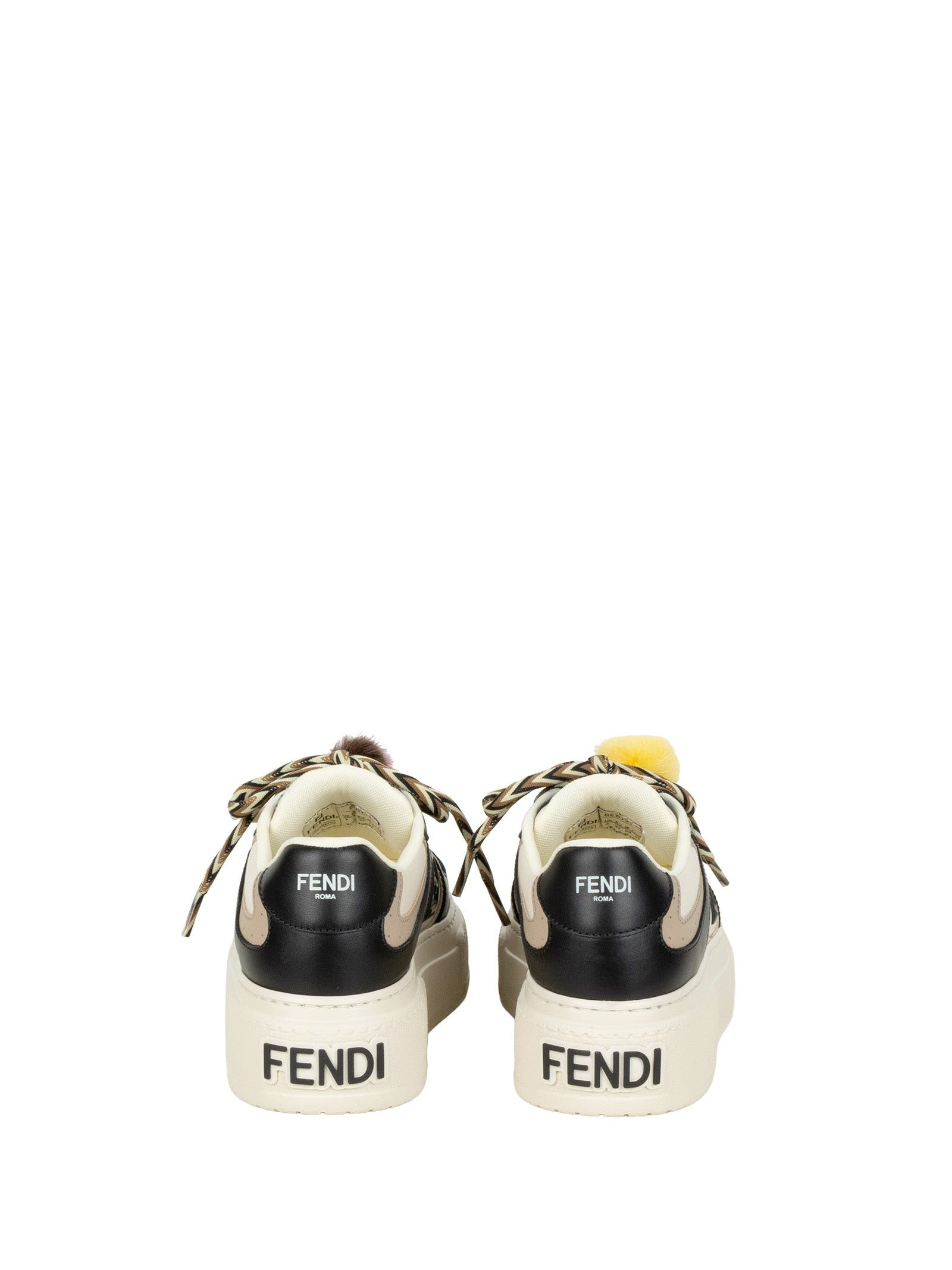 Fendi Sneakers Black Vit+vis+interno:vit