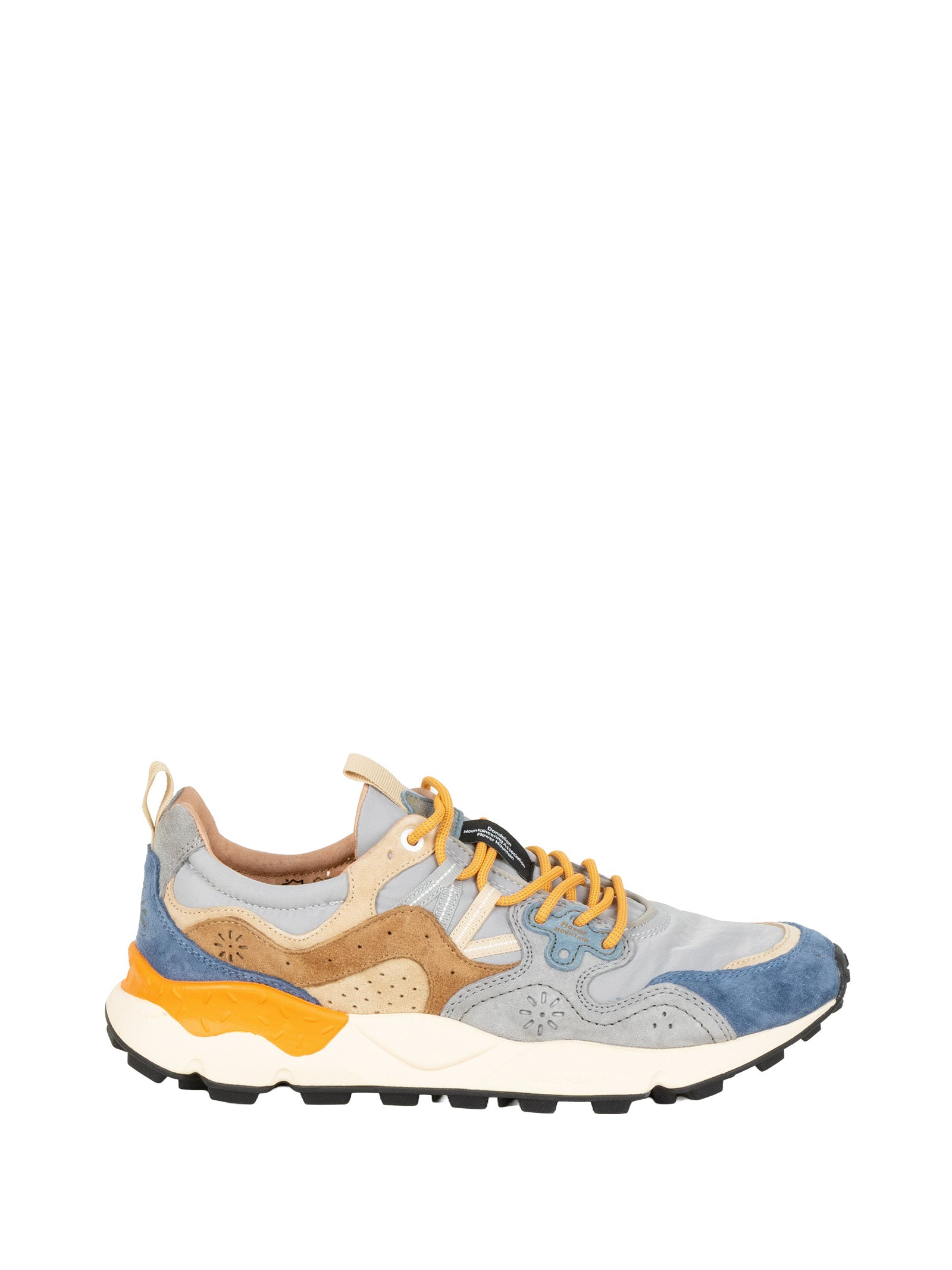 Flower Mountain Sneakers Dark Grey Cuoio