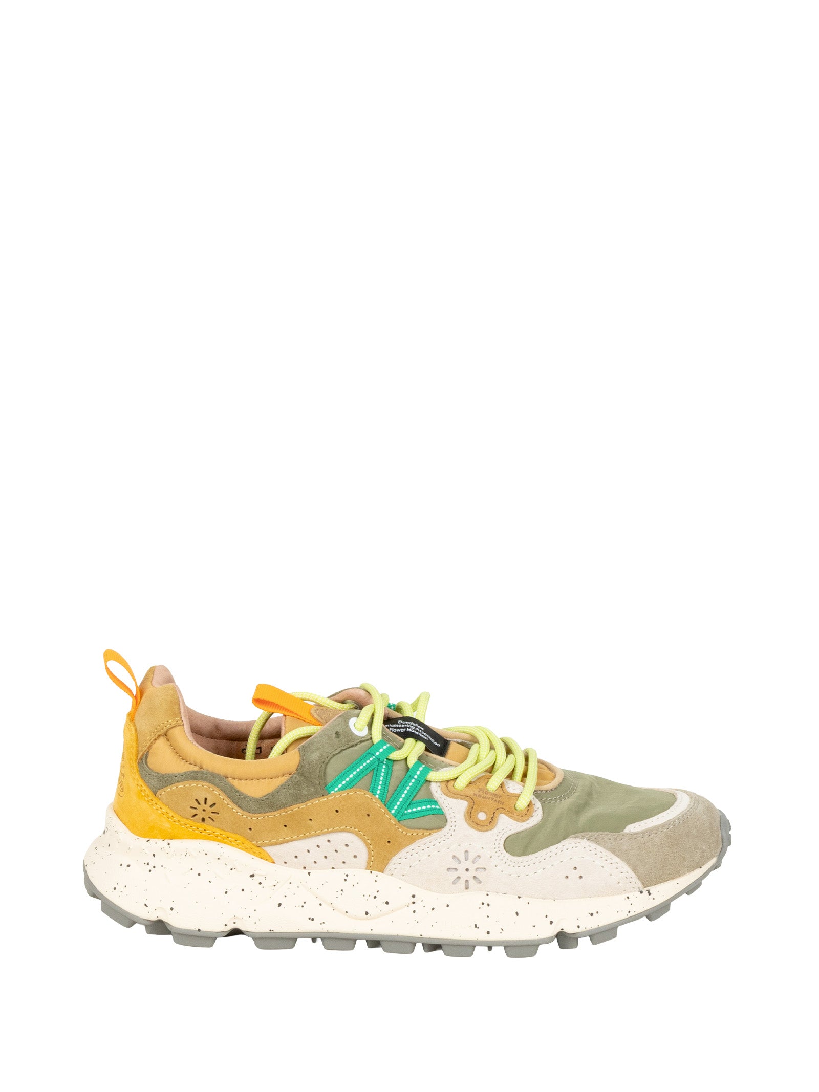 Flower Mountain Sneakers Grey White Taupe