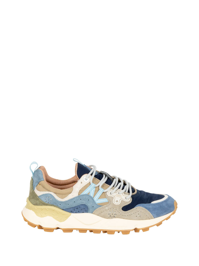 Flower Mountain Sneakers Navy Blu Kaki